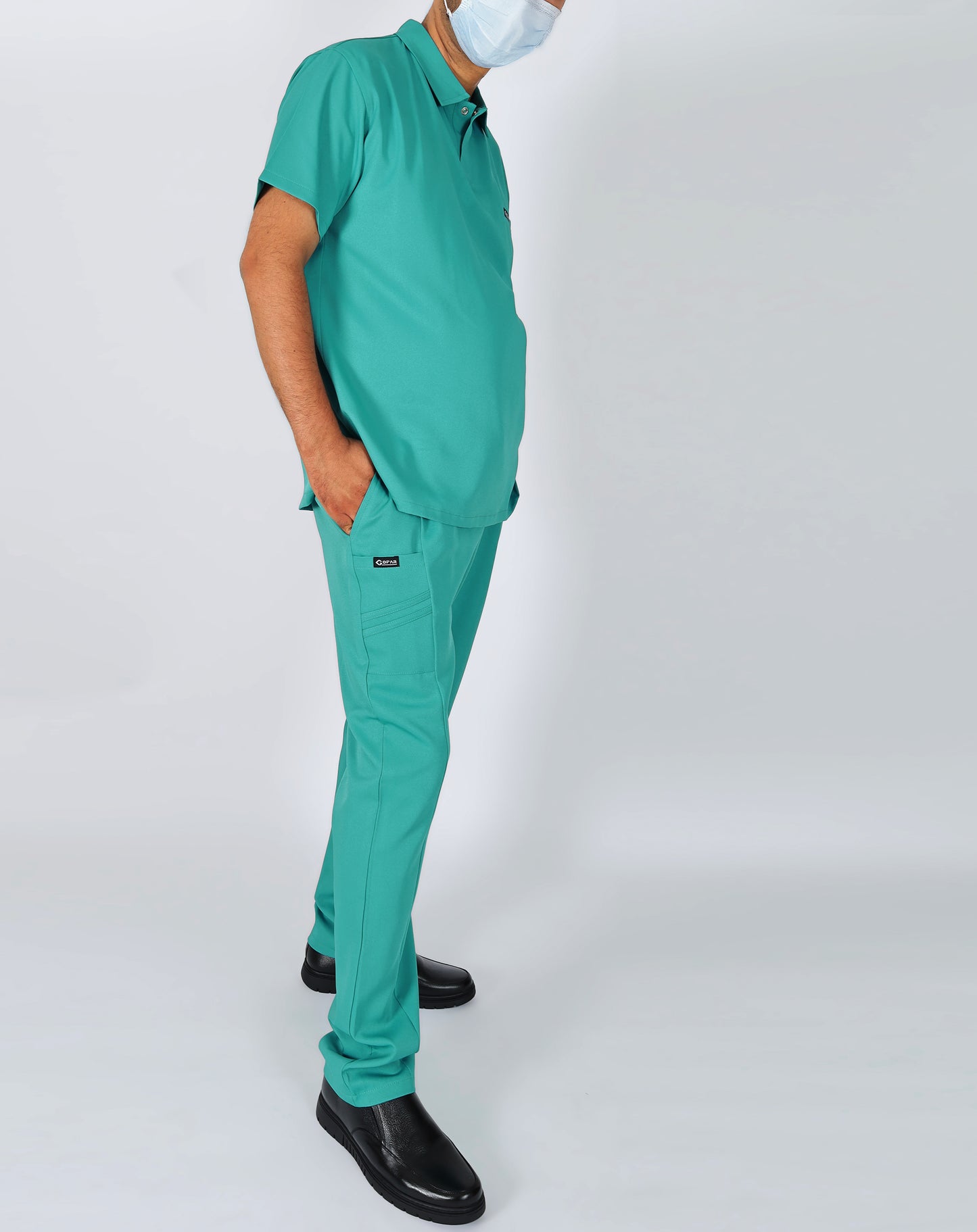 Tenue de bloc DM25H Homme - Vert Canard