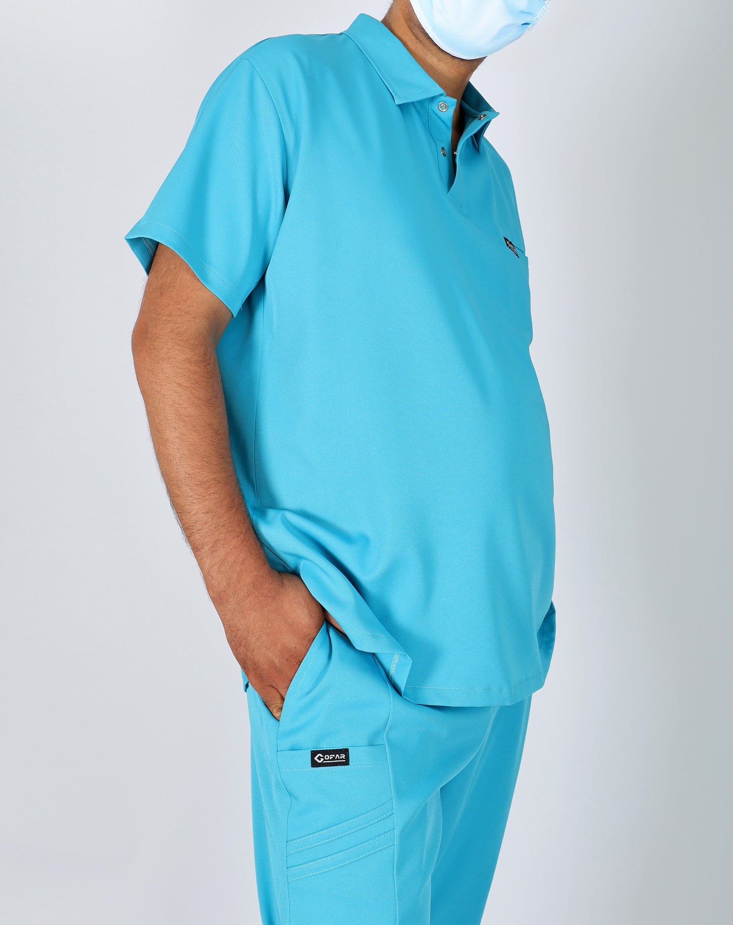Tenue de bloc DM25H Homme - Vert Canard