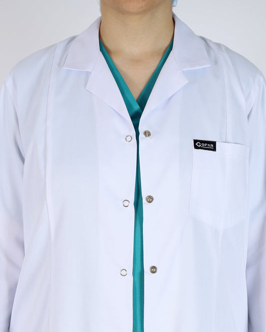 Blouse Médicale Col Chemisier Homme