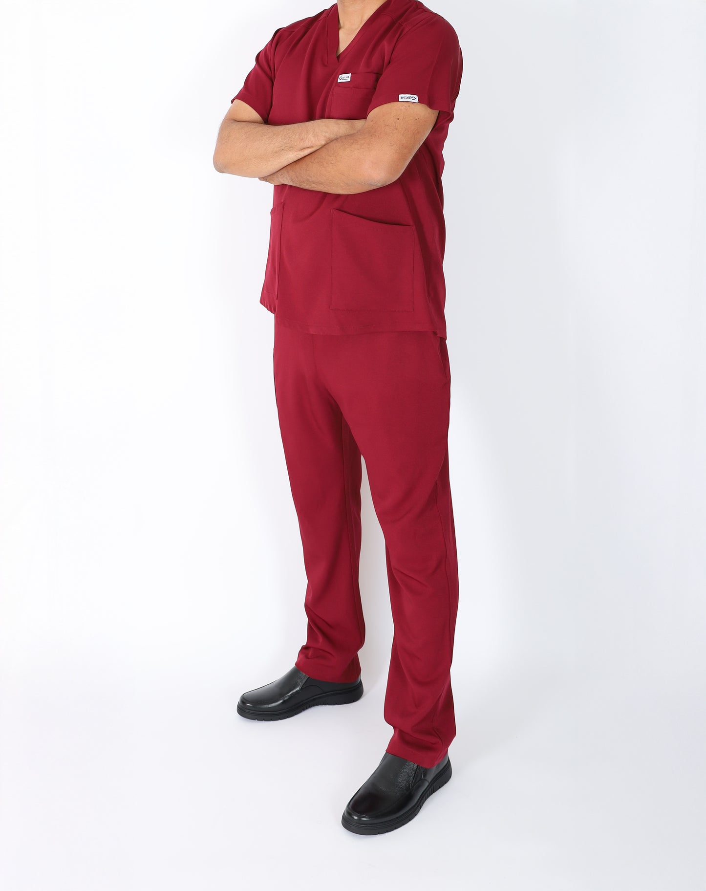 Tenue de bloc DMV25H Homme - Grenat
