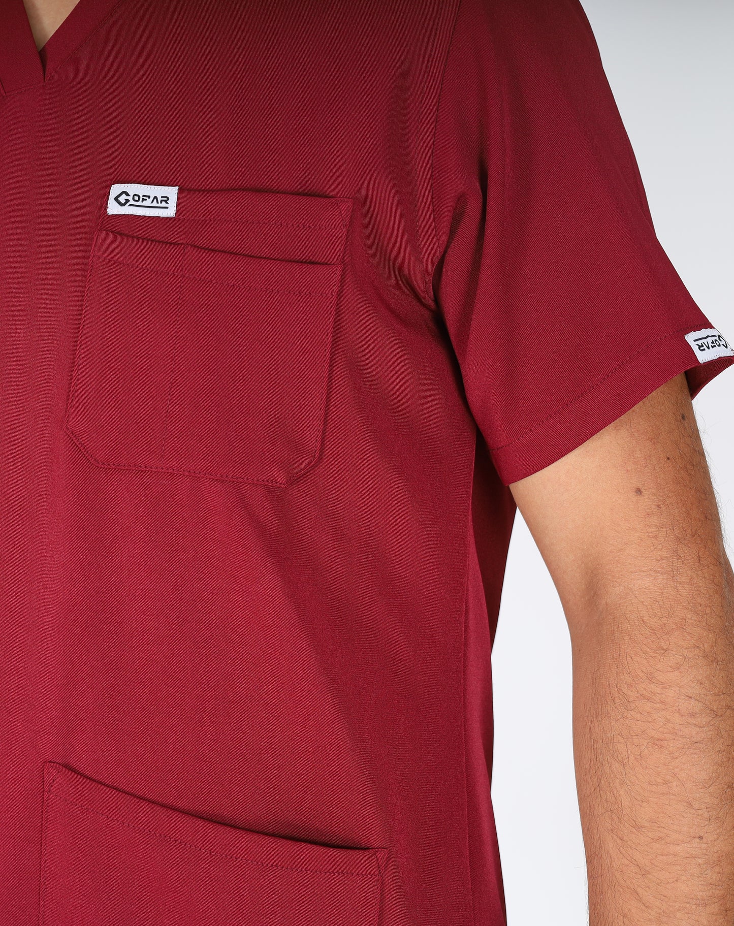 Tenue de bloc DMV25H Homme - Grenat