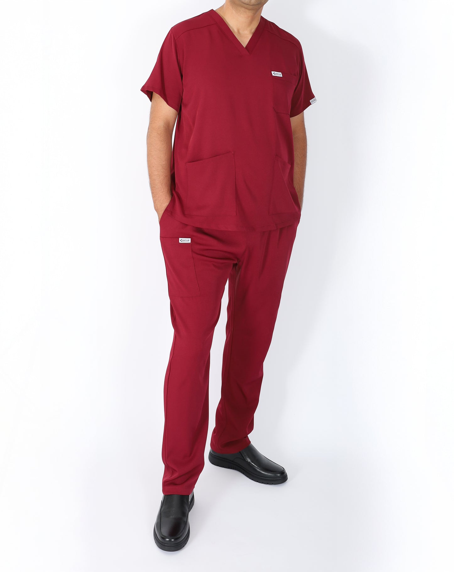 Tenue de bloc DMV25H Homme - Grenat