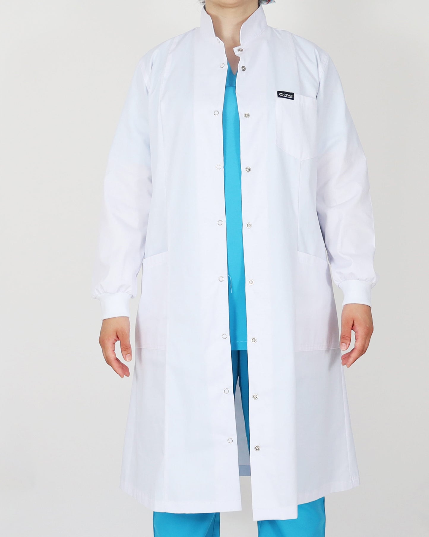 Blouse Médicale Col Chemisier Homme