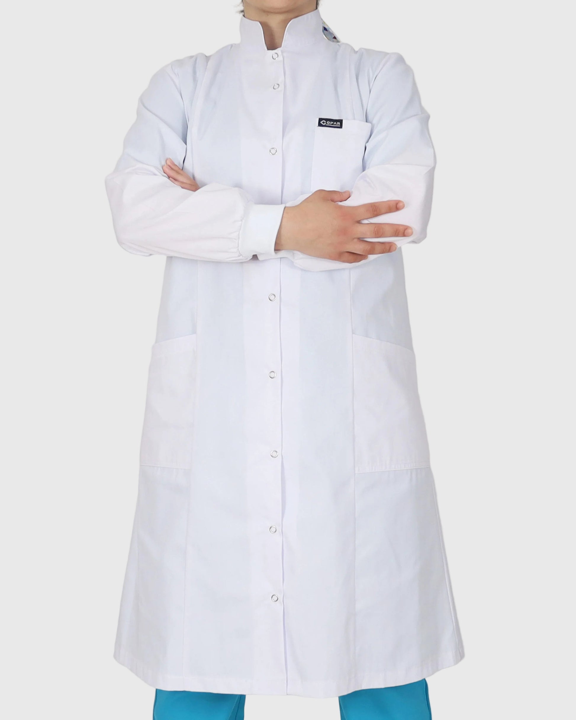 Blouse Médicale Col Chemisier Homme