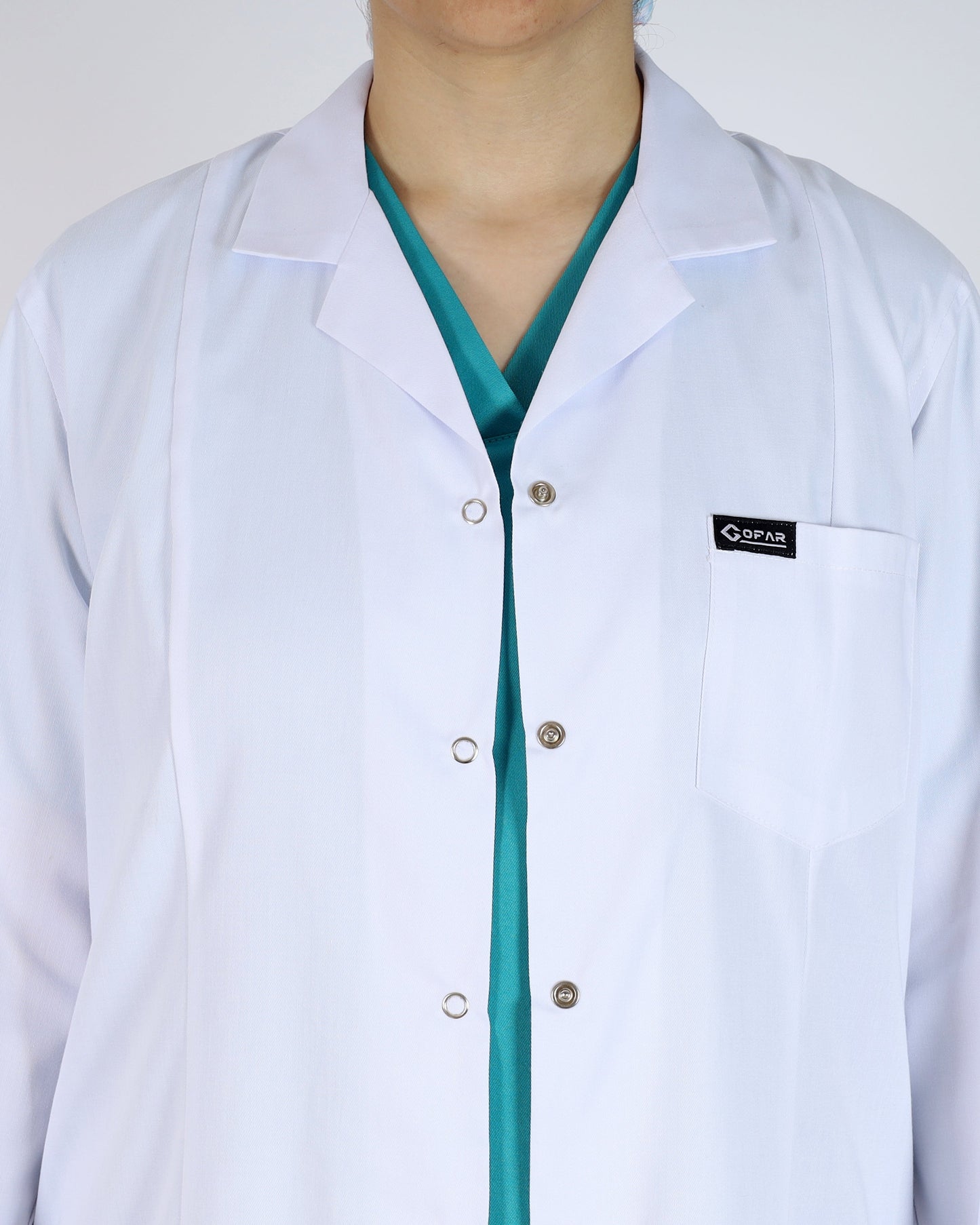 Blouse Médicale Col Chemisier Femme