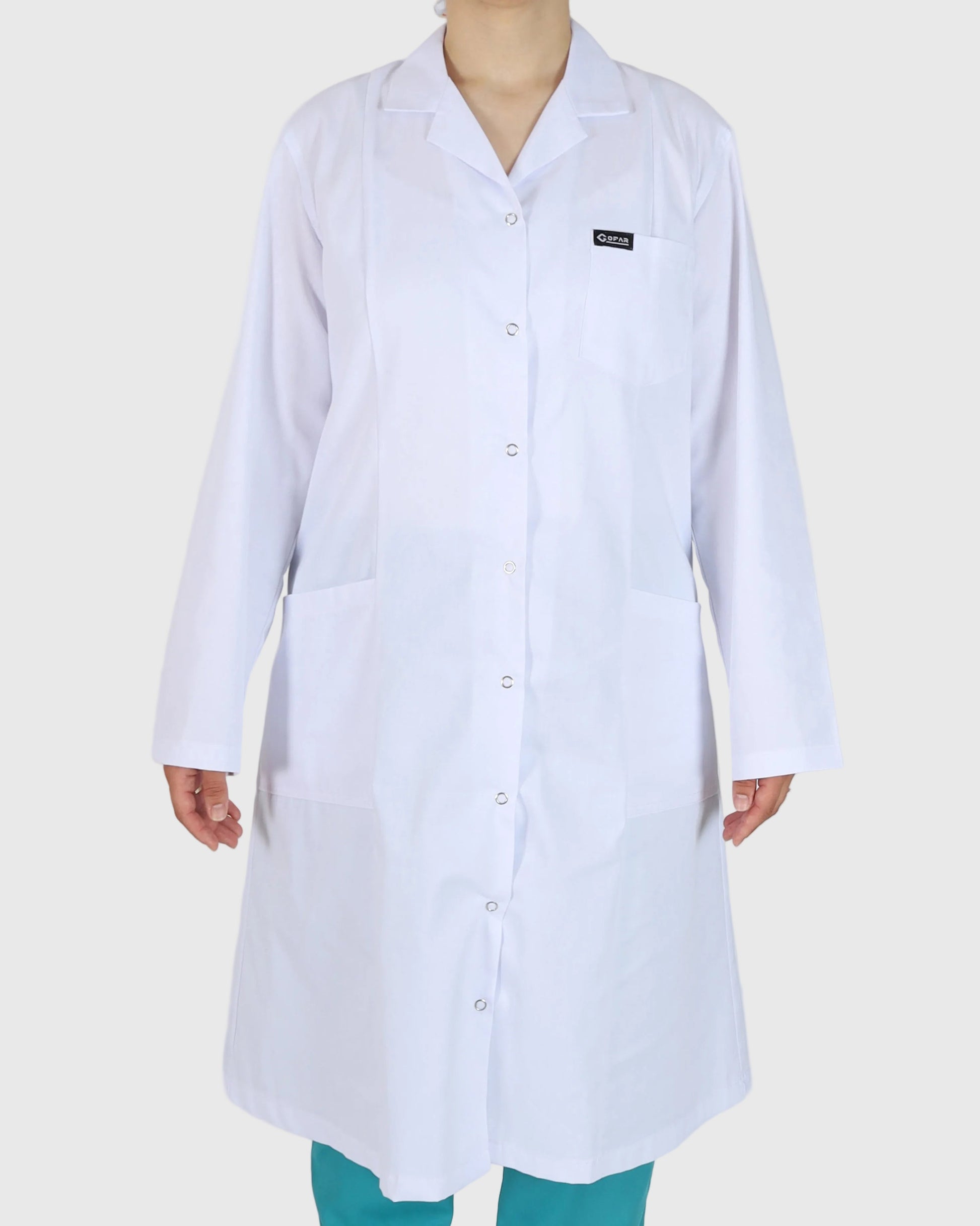 Blouse Médicale Col Chemisier Homme