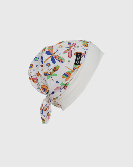 Calot Chirurgical – Motifs Papillons avec Bandeau Confort