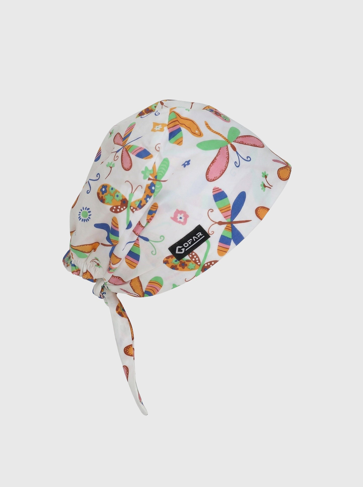Calot Chirurgical – Motifs Papillons (Nœud Ajustable)