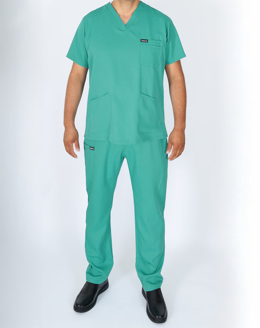 Tenue de bloc DMV25H Homme - Vert Canard