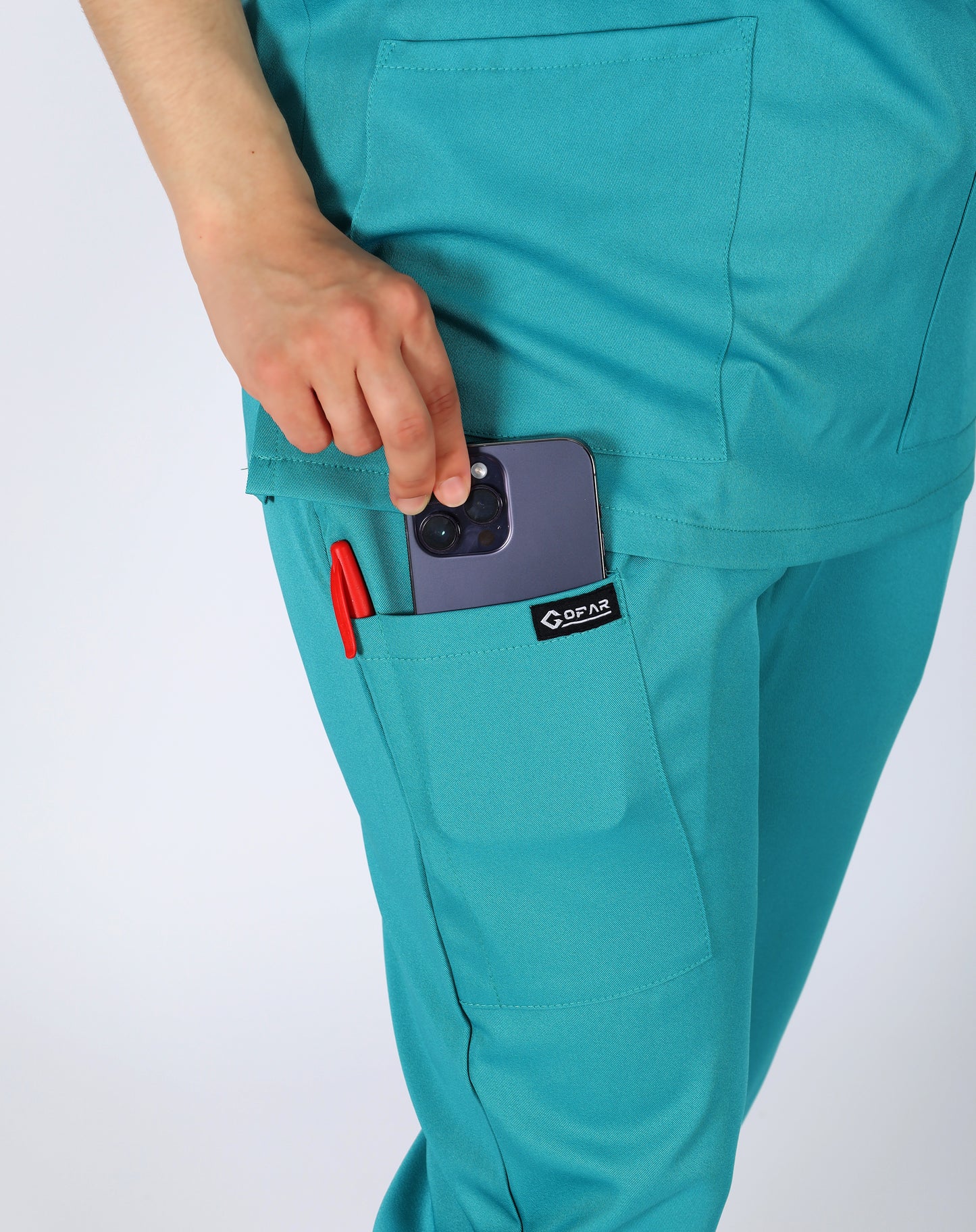 Tenue de bloc DMV25 femme - Grenat