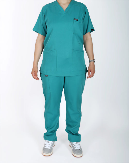 Tenue de bloc DMV25 femme - Vert Canard
