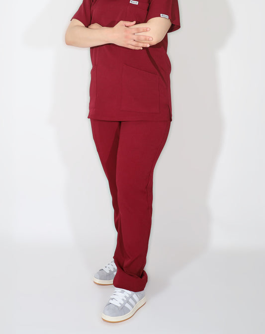 Tenue de bloc DMV25 femme - Grenat