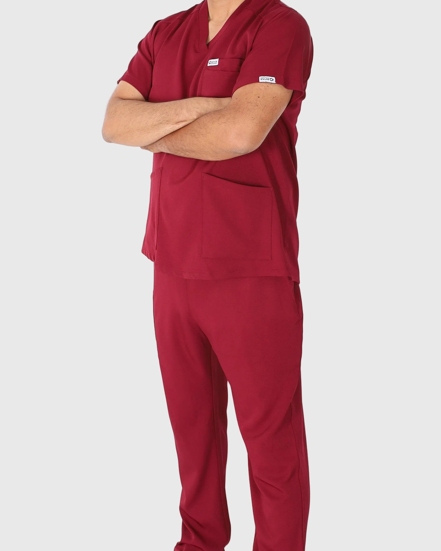 Tenue de bloc DMV25H Homme - Grenat