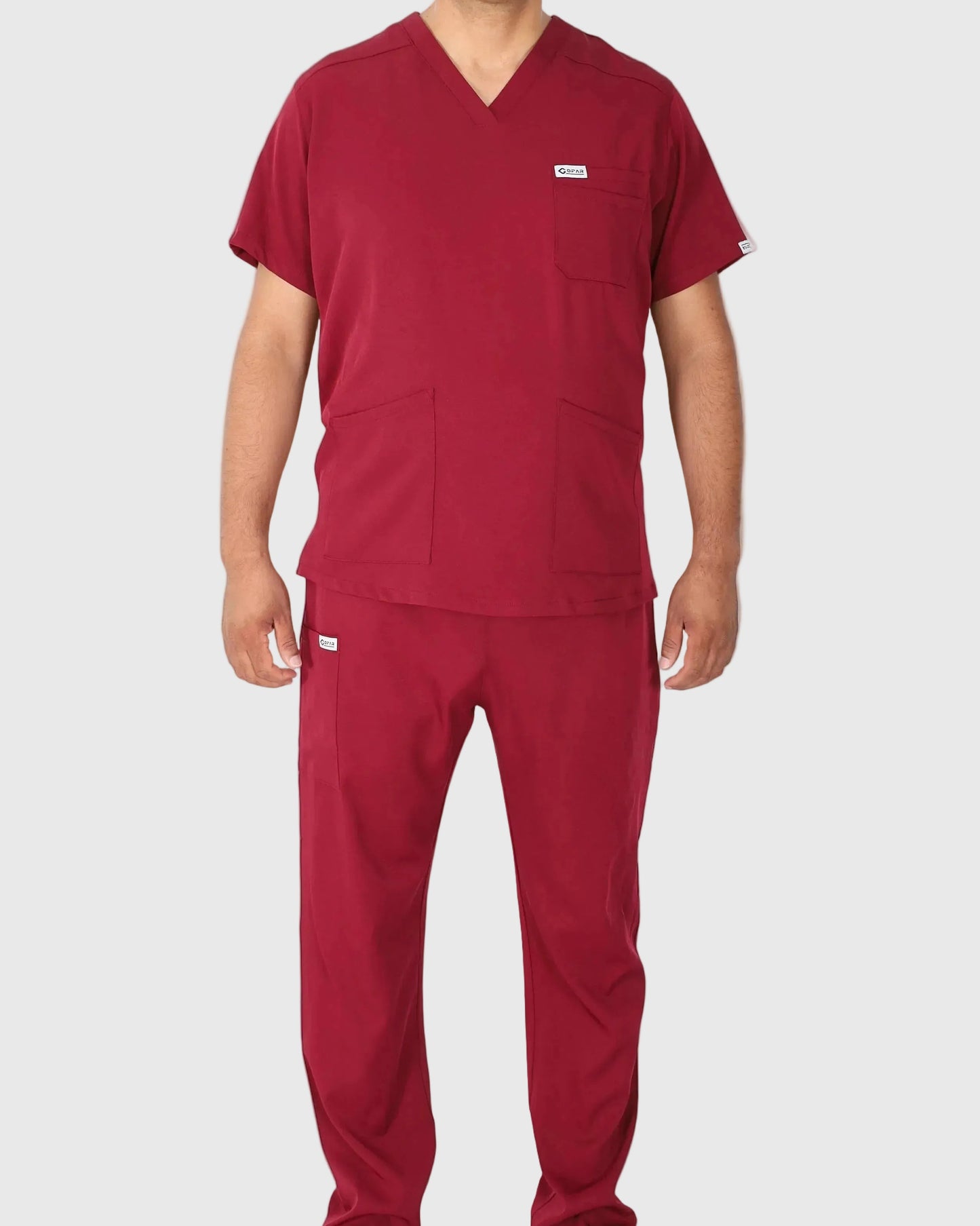 Tenue de bloc DMV25H Homme - Grenat